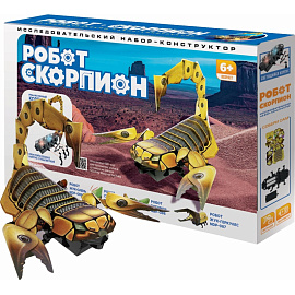 Конструктор робототехнический ND Play Робот Скорпион от 6 лет (NDP-085) фото Конструктор робототехнический ND Play Робот Скорпион от 6 лет (NDP-085)