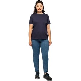 Футболка Imperial 190 синяя короткий рукав 100% хлопок (размер S)