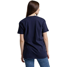 Футболка Imperial 190 синяя короткий рукав 100% хлопок (размер M)