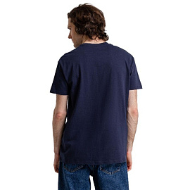 Футболка Imperial 190 синяя короткий рукав 100% хлопок (размер L)