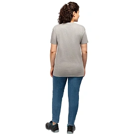 Футболка Imperial 190 серая короткий рукав 100% хлопок (размер M)