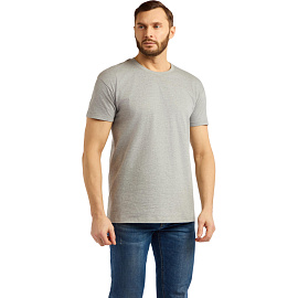 Футболка Imperial 190 серая короткий рукав 100% хлопок (размер XL)