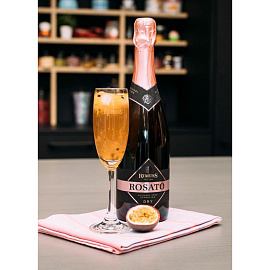 Шампанское безалкогольное Rimuss Rosato сухое розовое 0.75 мл фото Шампанское безалкогольное Rimuss Rosato сухое розовое 0.75 мл