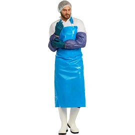 Нарукавники ПВХ для защиты от кислот и щелочей TOPFORT Профхим длина 46 см (2 штуки/ 1 пара в упаковке)