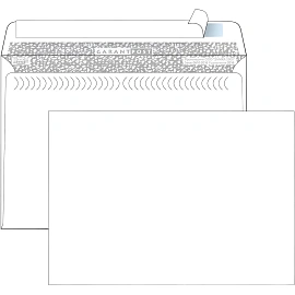 Конверт Garantpost C4 100 г/кв.м белый стрип с внутренней запечаткой (250 штук в упаковке) фото Конверт Garantpost C4 100 г/кв.м белый стрип с внутренней запечаткой (250 штук в упаковке)