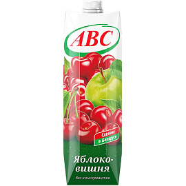 Нектар АВС яблочно-вишневый 1 л