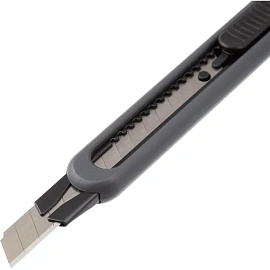 Нож универсальный Attache 9 мм пластиковый мет направл. чёрн. авто