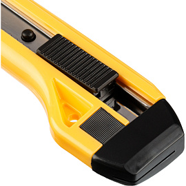 Нож универсальный Комус 18 мм пластиковый мет направл