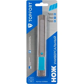 Нож универсальный TOPFORT 18 мм (SX711)