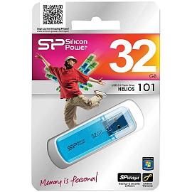 Флешка USB 2.0 32 ГБ Silicon Power Helios 101 (SP032GBUF2101V1B)