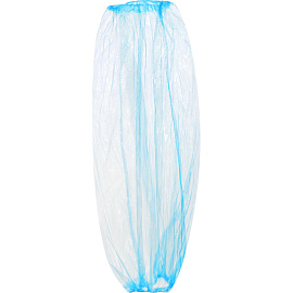 Нарукавники одноразовые полиэтиленовые синие 40 см (50 пар в упаковке)