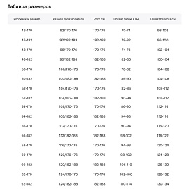Брюки медицинские мужские белые (размер 46, рост 170-176)