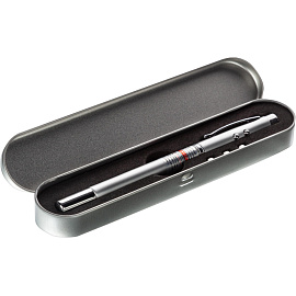 Указка лазерная с красным свечением до 200 м (с фонариком, с ручкой, складная)