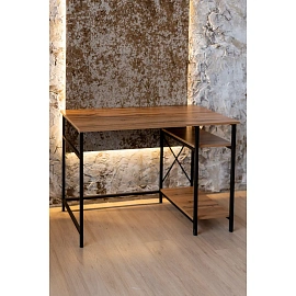 Стол компьютерный Комус Мебель Онега 5 (дуб вотан, 1100х600х765 мм)