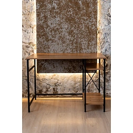 Стол компьютерный Комус Мебель Онега 5 (дуб вотан, 1100х600х765 мм)