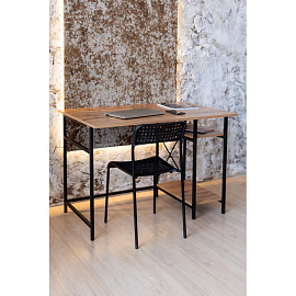 Стол компьютерный Комус Мебель Онега 5 (дуб вотан, 1100х750х765 мм)