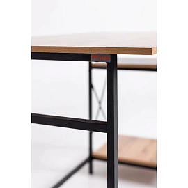 Стол компьютерный Комус Мебель Онега 5 (дуб вотан, 1100х750х765 мм)