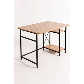 Стол компьютерный Комус Мебель Онега 5 (дуб вотан, 1100х750х765 мм)