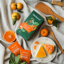 Чай зеленый и улун Herbarus 24 пакетика (лемонграсс, апельсин)