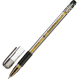 Ручка шариковая неавтоматическая Bruno Visconti Crystal Write черная (толщина линии 0.36 мм)