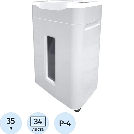 Шредер (уничтожитель документов) Office Kit S243N 4-й уровень секретности объем корзины 35 л