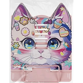 Подставка для книг Комус Класс, Kitty,металл23x15,5x20см,7 настроек
