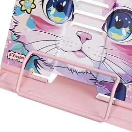 Подставка для книг Комус Класс, Kitty,металл23x15,5x20см,7 настроек