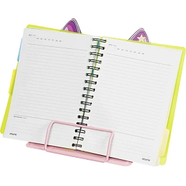 Подставка для книг Комус Класс, Kitty,металл23x15,5x20см,7 настроек