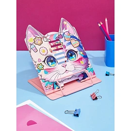 Подставка для книг Комус Класс, Kitty,металл23x15,5x20см,7 настроек