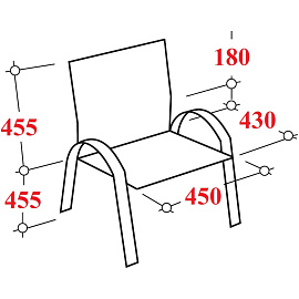 Конференц-кресло Easy Chair Samba бежевый (искусственная кожа, металл хромированный) фото Конференц-кресло Easy Chair Samba бежевый (искусственная кожа, металл хромированный)