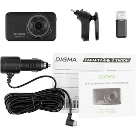Автомобильный видеорегистратор Digma FreeDrive 580 (FD580)