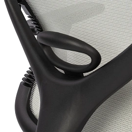 Кресло BN_Zm_EChair-603 MC сетка/ткань, серый/черный