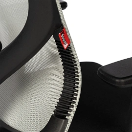 Кресло BN_Zm_EChair-603 MC сетка/ткань, серый/черный