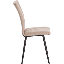 Стул обеденный Комус Мебель Fresno бежевый (ткань, металл)