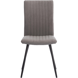 Стул обеденный Комус Мебель Fresno серый (ткань, металл)