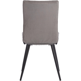 Стул обеденный Комус Мебель Fresno серый (ткань, металл)