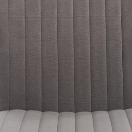 Стул обеденный Комус Мебель Fresno серый (ткань, металл)