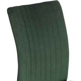 Стул обеденный Комус Мебель Fresno изумруд (ткань, металл)