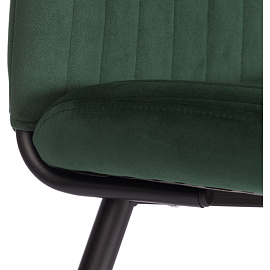 Стул обеденный Комус Мебель Fresno изумруд (ткань, металл)