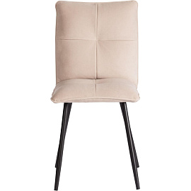 Стул обеденный Комус Мебель Flip бежевый (ткань, металл)