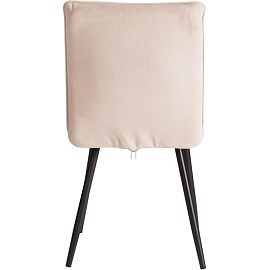 Стул обеденный Комус Мебель Flip бежевый (ткань, металл)