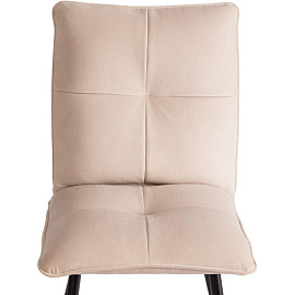 Стул обеденный Комус Мебель Flip бежевый (ткань, металл)