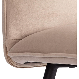 Стул обеденный Комус Мебель Flip бежевый (ткань, металл)