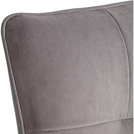 Стул обеденный Комус Мебель Flip серый (ткань, металл)