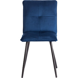 Стул обеденный Комус Мебель Flip синий (ткань, металл)