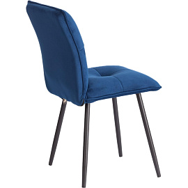 Стул обеденный Комус Мебель Flip синий (ткань, металл)