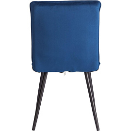 Стул обеденный Комус Мебель Flip синий (ткань, металл)
