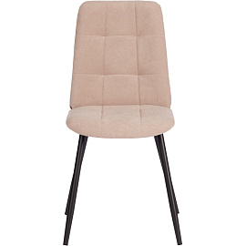 Стул обеденный Комус Мебель Felicita бежевый (ткань, металл)