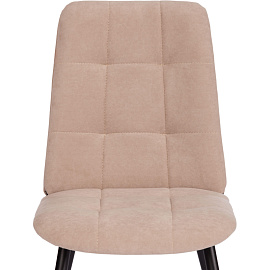 Стул обеденный Комус Мебель Felicita бежевый (ткань, металл)