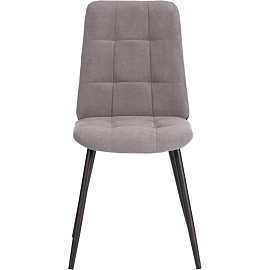 Стул обеденный Комус Мебель Felicita серый (ткань, металл)